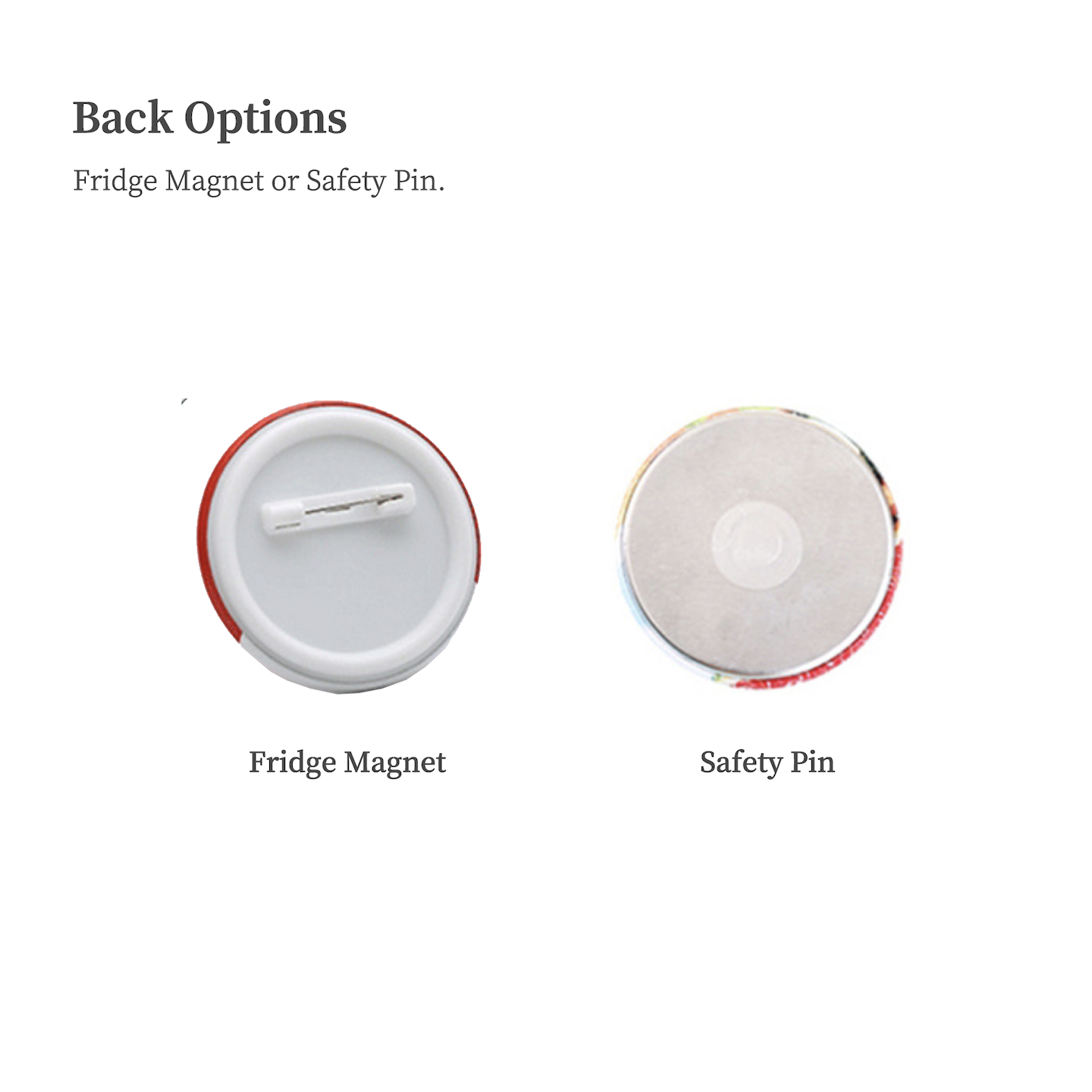 Custom Pet Photo Tinplate Badges and Fridge Magnets